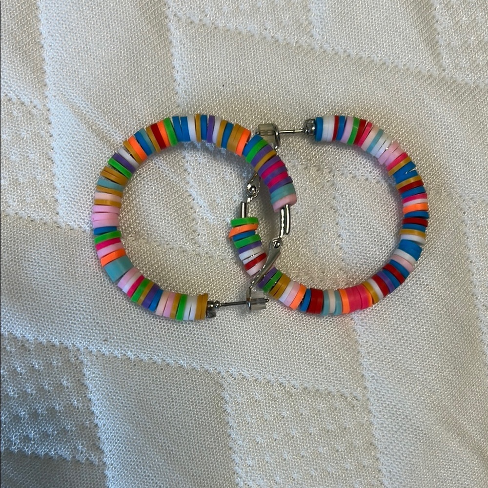 Lane Bryant Multicolor Hoop Earrings
